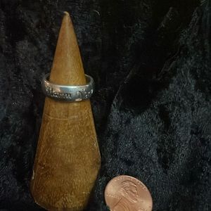 Sterling silver ring size 6